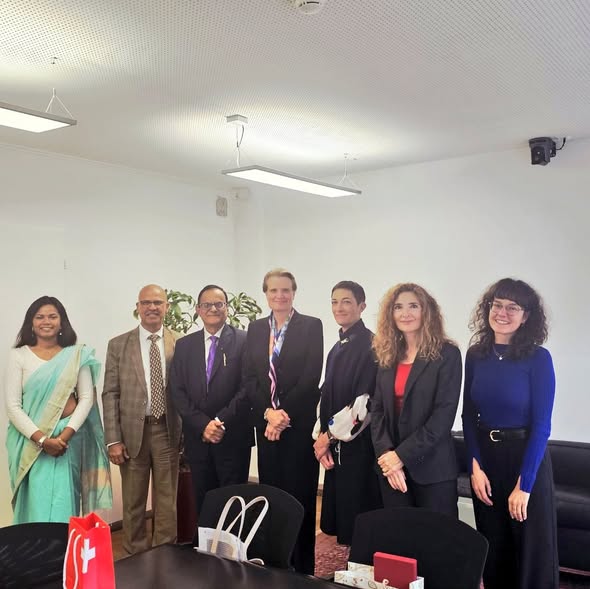 Principal Scientific Adviser to Government of India Visits Switzerland, from 14-16 October 2025